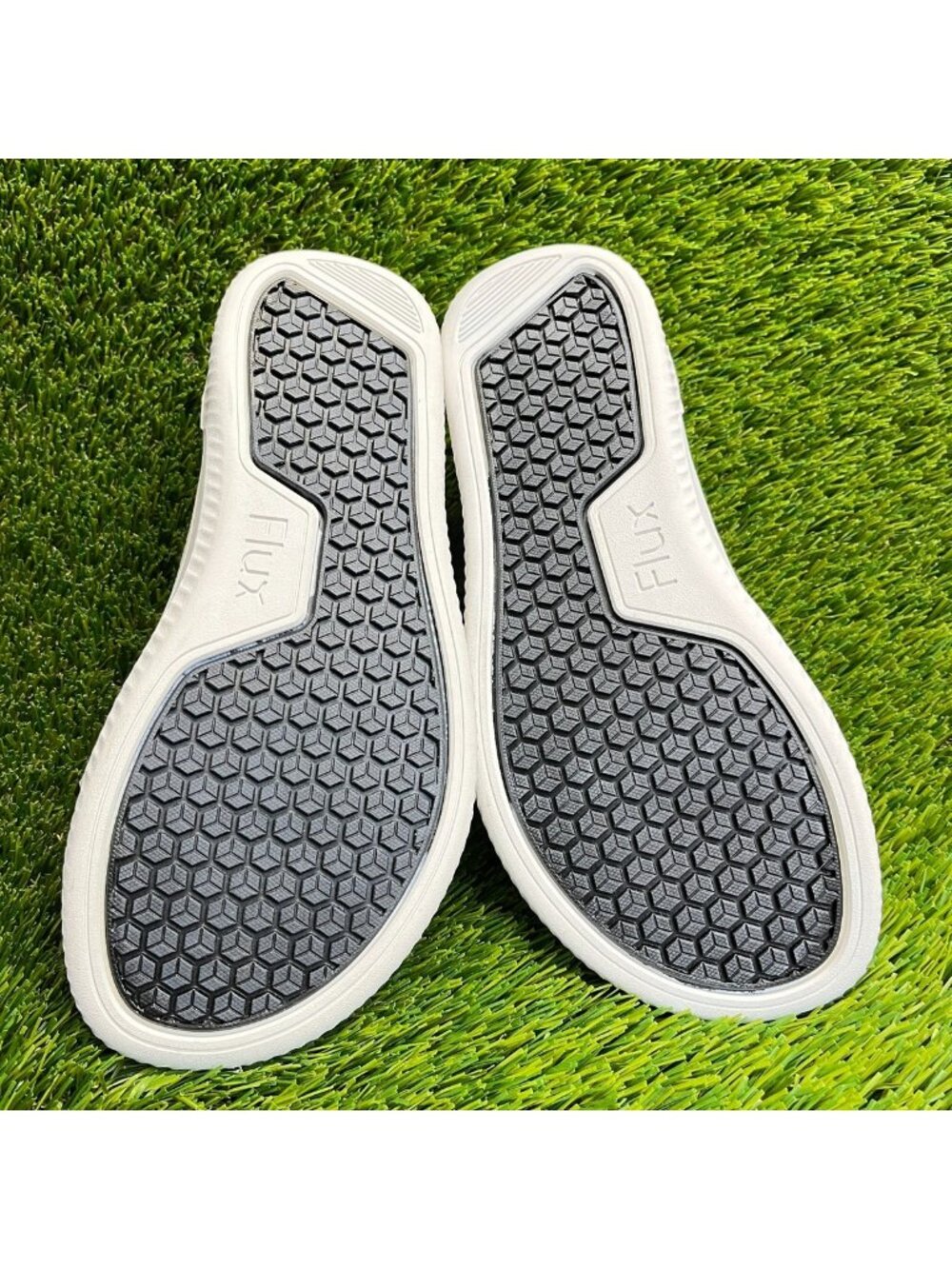 Flux Footwear Adapt‎ Trainer White Womens Size 7.5 Walking Knit Shoes Sneakers